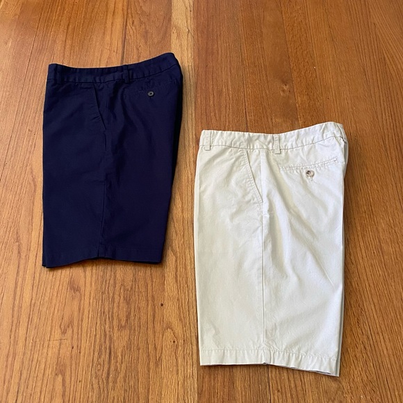 Polo by Ralph Lauren Blue and Tan Chino Shorts Set